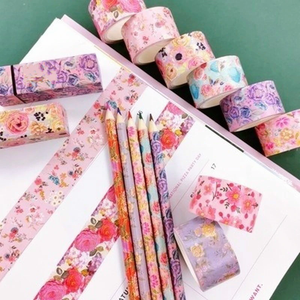 6Pcs Floral Washi Tape Set