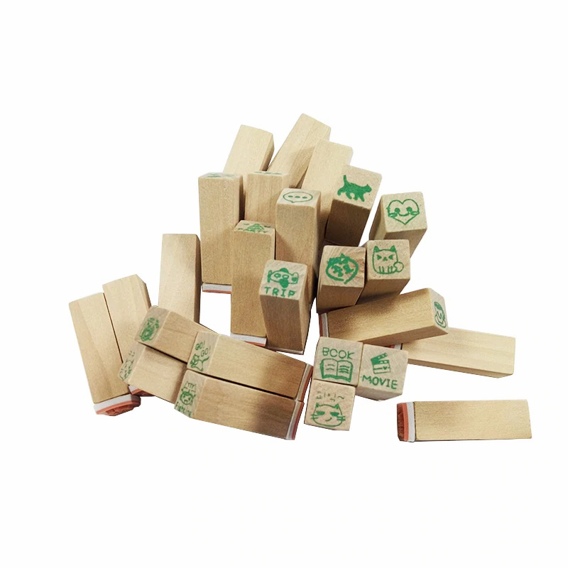 25 Pcs/set Kawaii Diary stamp set