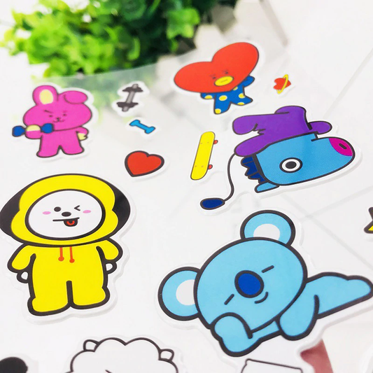 BT21 Soft Sticker