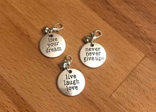 Quote Disc Charm