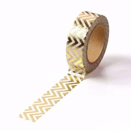 Zig Zag Foil Washi Tape