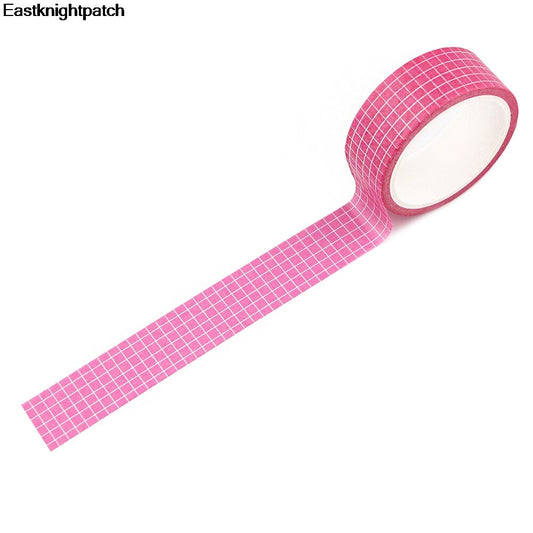 Pink Grid Washi Tape