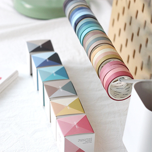 4 Piece Daily Color Washi Tape
