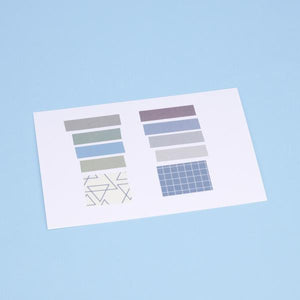 Forest Color Washi Tape (Set of 10)