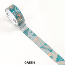 Load image into Gallery viewer, Glittering Exotic Washi Tape
