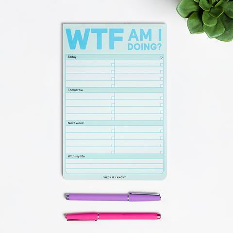 Knock Knock WTF Am I Doing? Pad (Pastel Edition)