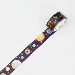 BGM Gold Planet Washi Tape