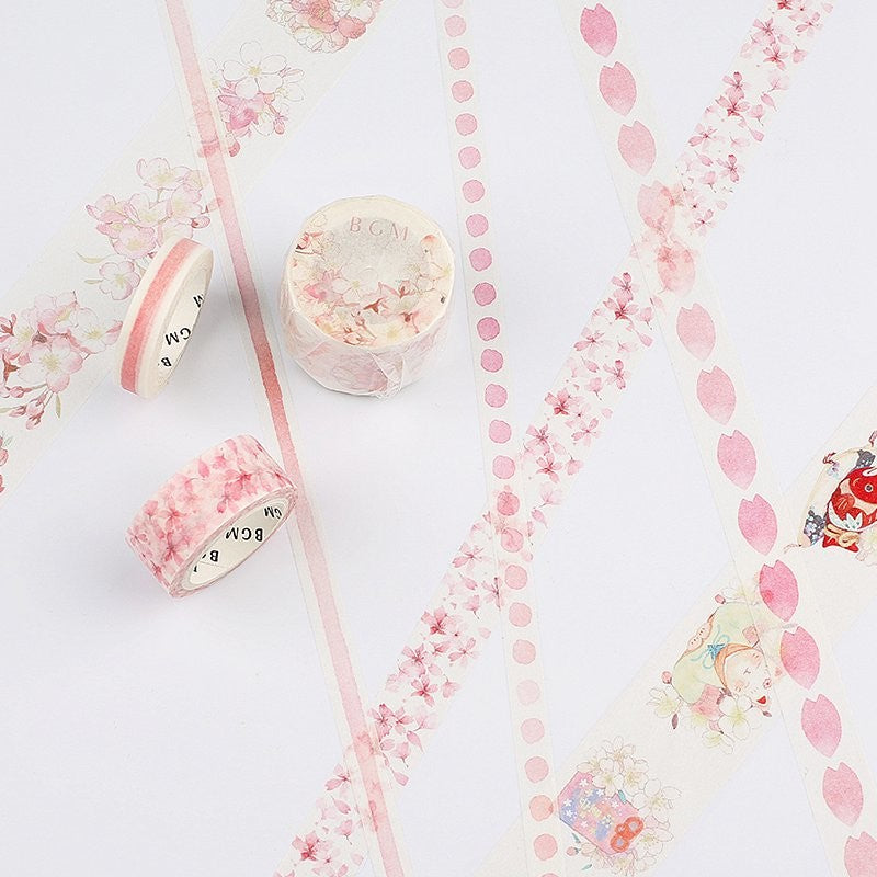 BGM Sakura Washi Tape