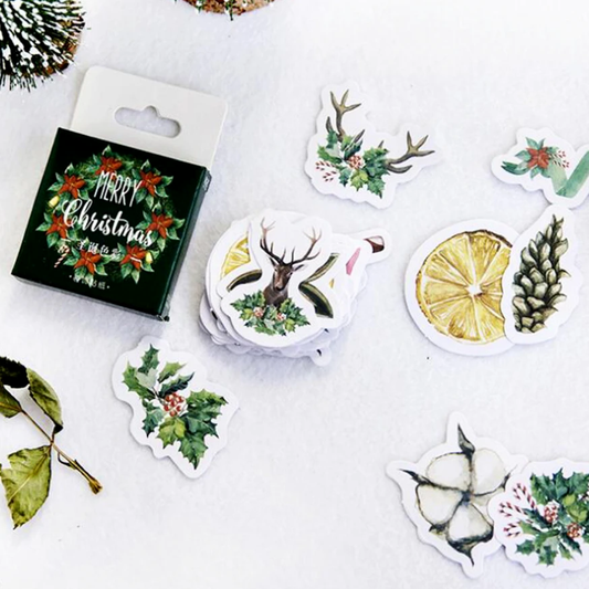 Under The Mistletoe Decorative Stickers
