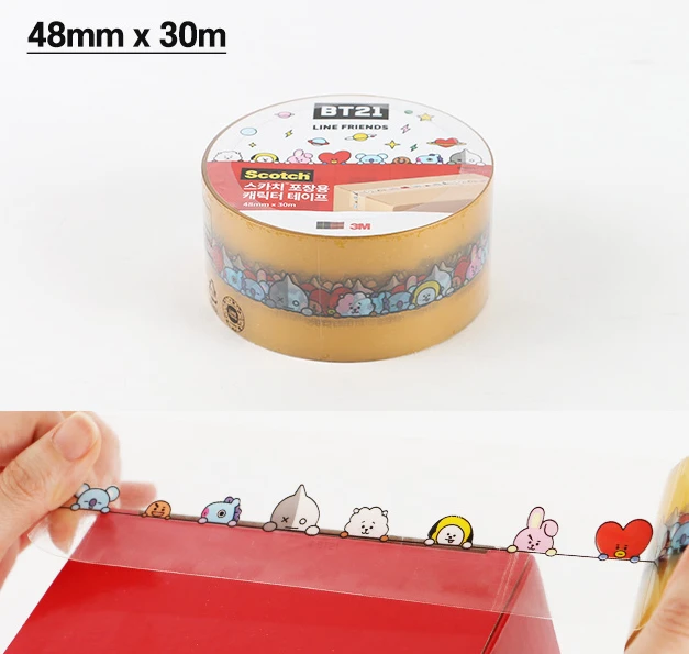 BT21 OFFICIAL BOX TAPE