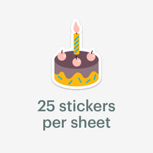 Load image into Gallery viewer, Mossery Stickers- Cake
