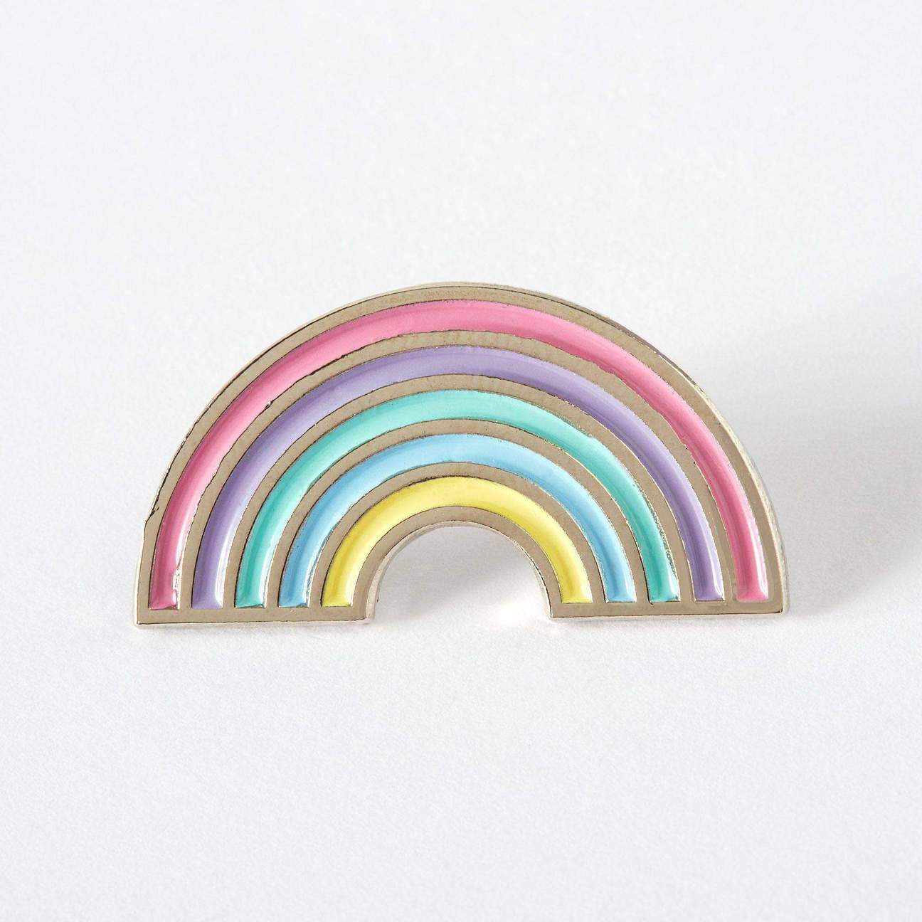 Pastel Rainbow Enamel Pin