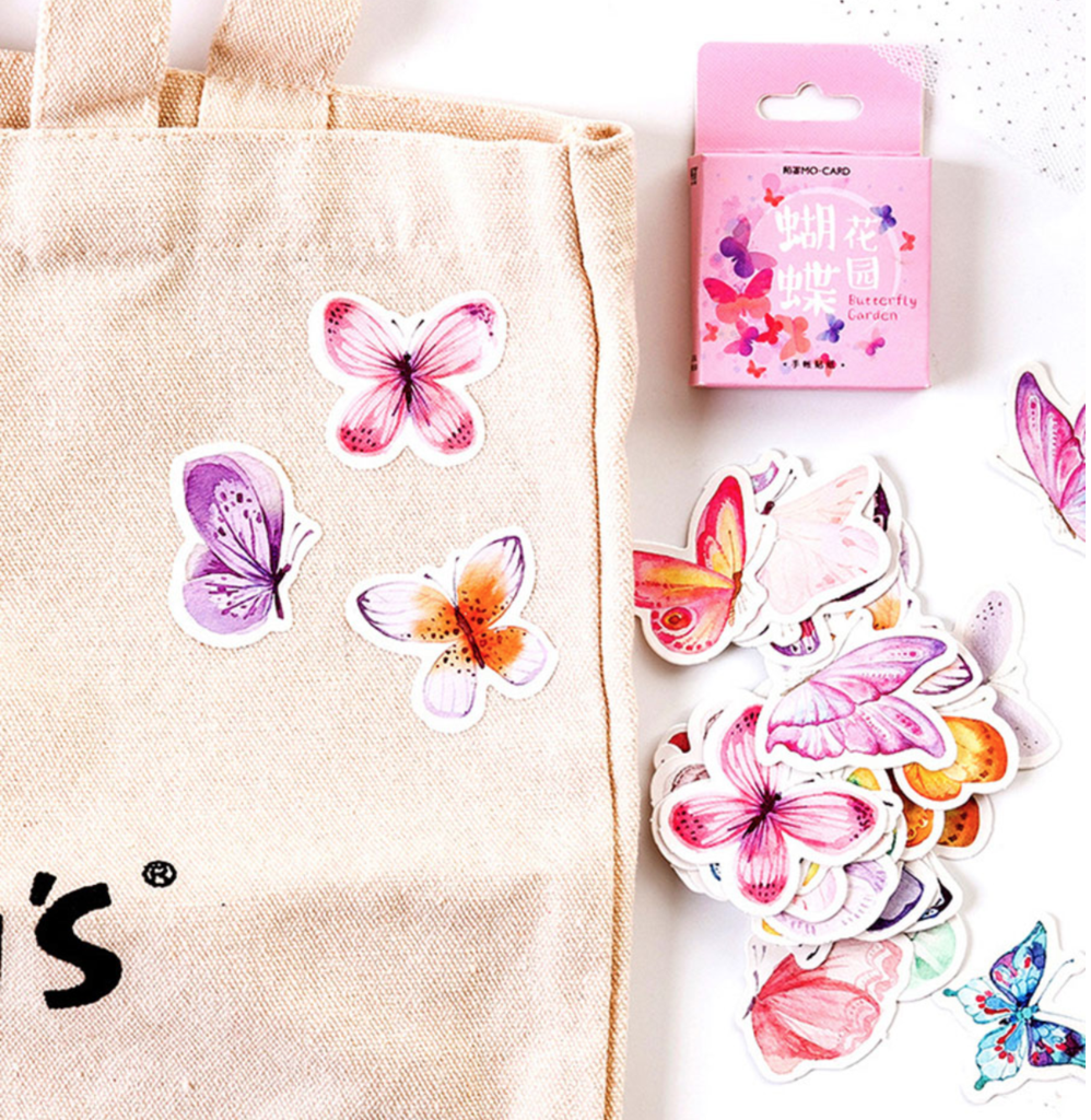 Butterfly Garden Planner Stickers
