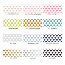 Load image into Gallery viewer, MT Washi Masking Tape Polka Dots
