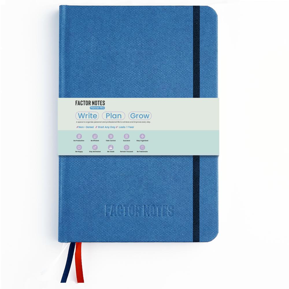 LIFE PLANNER: UNDATED, 12 MONTHS (BLUE)