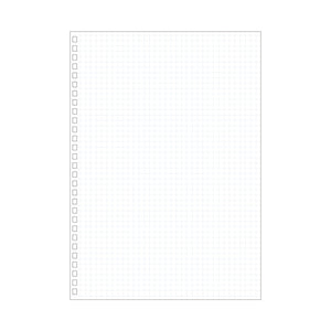 Twist Notebook Exclusive Use Leaf - Grid Ruled