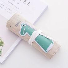 Load image into Gallery viewer, Tomodachi Roll Up Pencil Case
