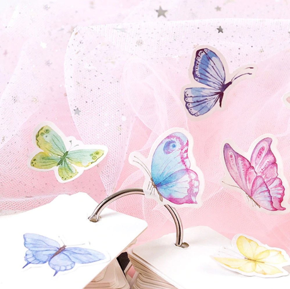 Butterfly Garden Planner Stickers