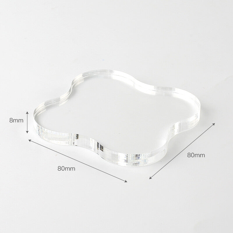 Clear Stamp Acrylic Block