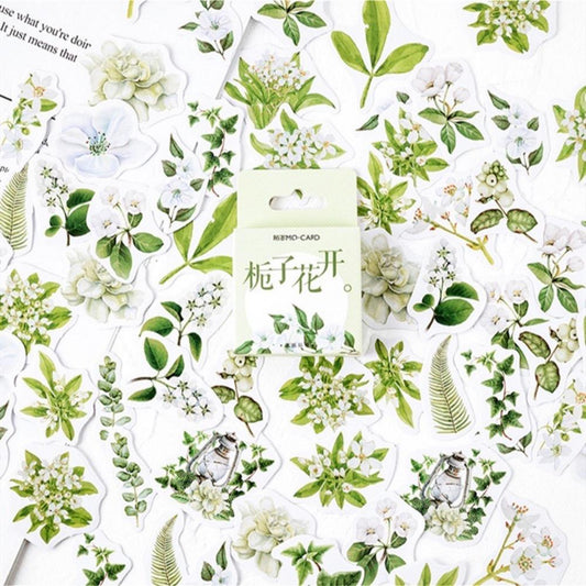 Gardenia Leaf Planner Stickers