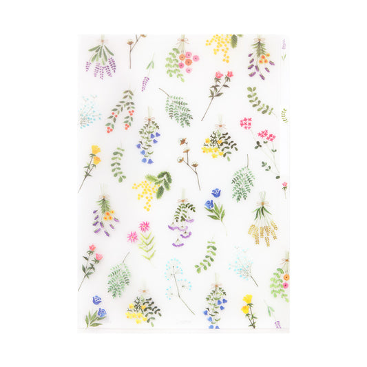3 Pockets Clear Cover (A4)