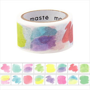 Masté Masking Tape - Hand Painted Water Colour