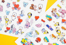 Load image into Gallery viewer, BT21 OFFICIAL CLEAR STICKER

