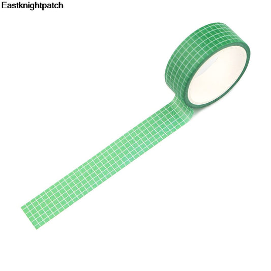 Green Grid Washi Tape