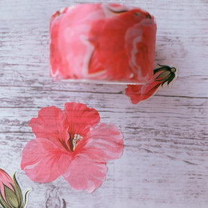 Pink Piquant Washi Flower Petal Set
