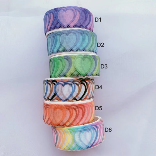 Heart to Heart Washi Tape Petals