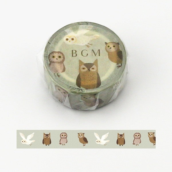 Owl Life Washi Tape