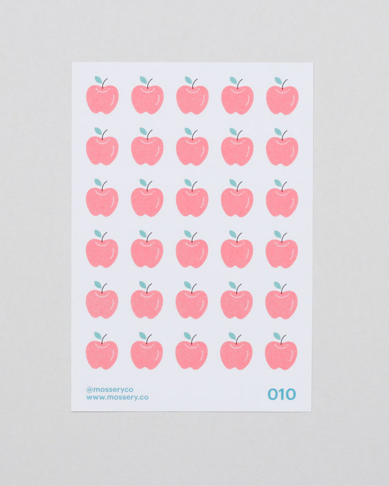 Mossery Stickers- Apple