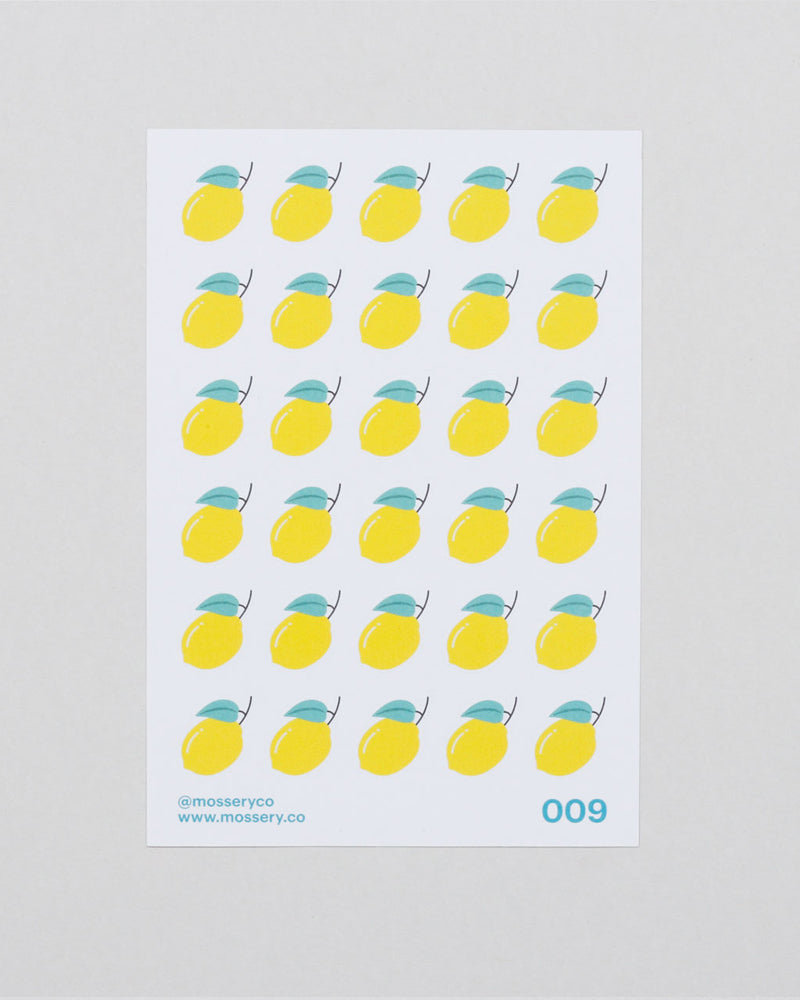 Mossery Stickers- Lemon