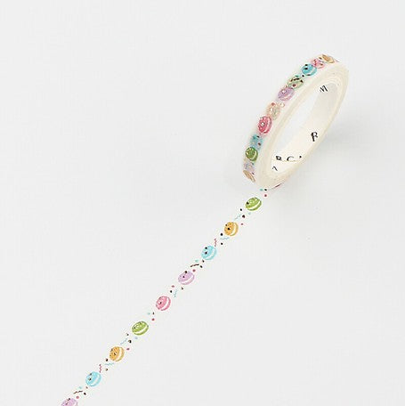 BGM Macaroon Slim Washi Tape