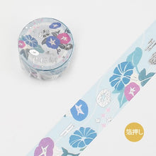 Load image into Gallery viewer, BGM Japanese Style ・Morning Glory Washi Tape
