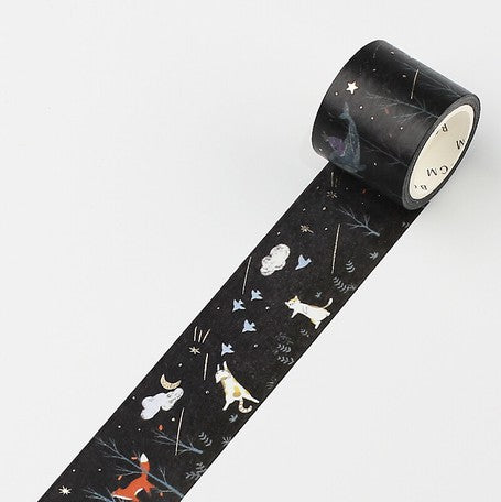 BGM Shooting Star Night Washi Tape