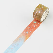 Load image into Gallery viewer, BGM Rainbow Colour Rain Washi Tape
