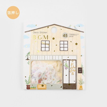 BGM House Bouquet Flake Seal