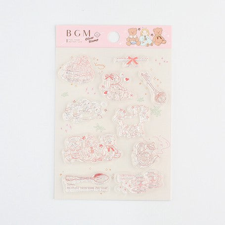 BGM Clear Stamp - Alice Tea Time