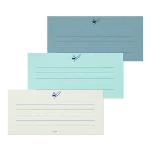 Message Letter Pad Giving a color Blue
