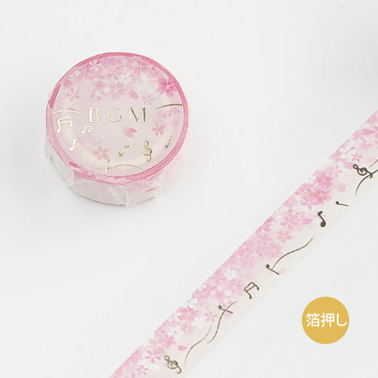 BGM Washi Tape Sakura Love Song