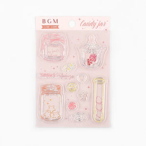 BGM Clear Stamp - Retro Candy Can