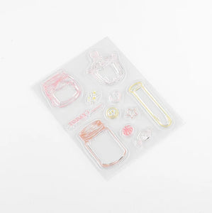 BGM Clear Stamp - Retro Candy Can