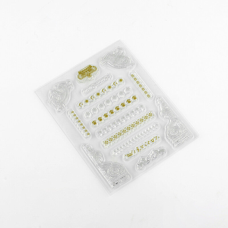 BGM Clear Stamp - Decorative Lines