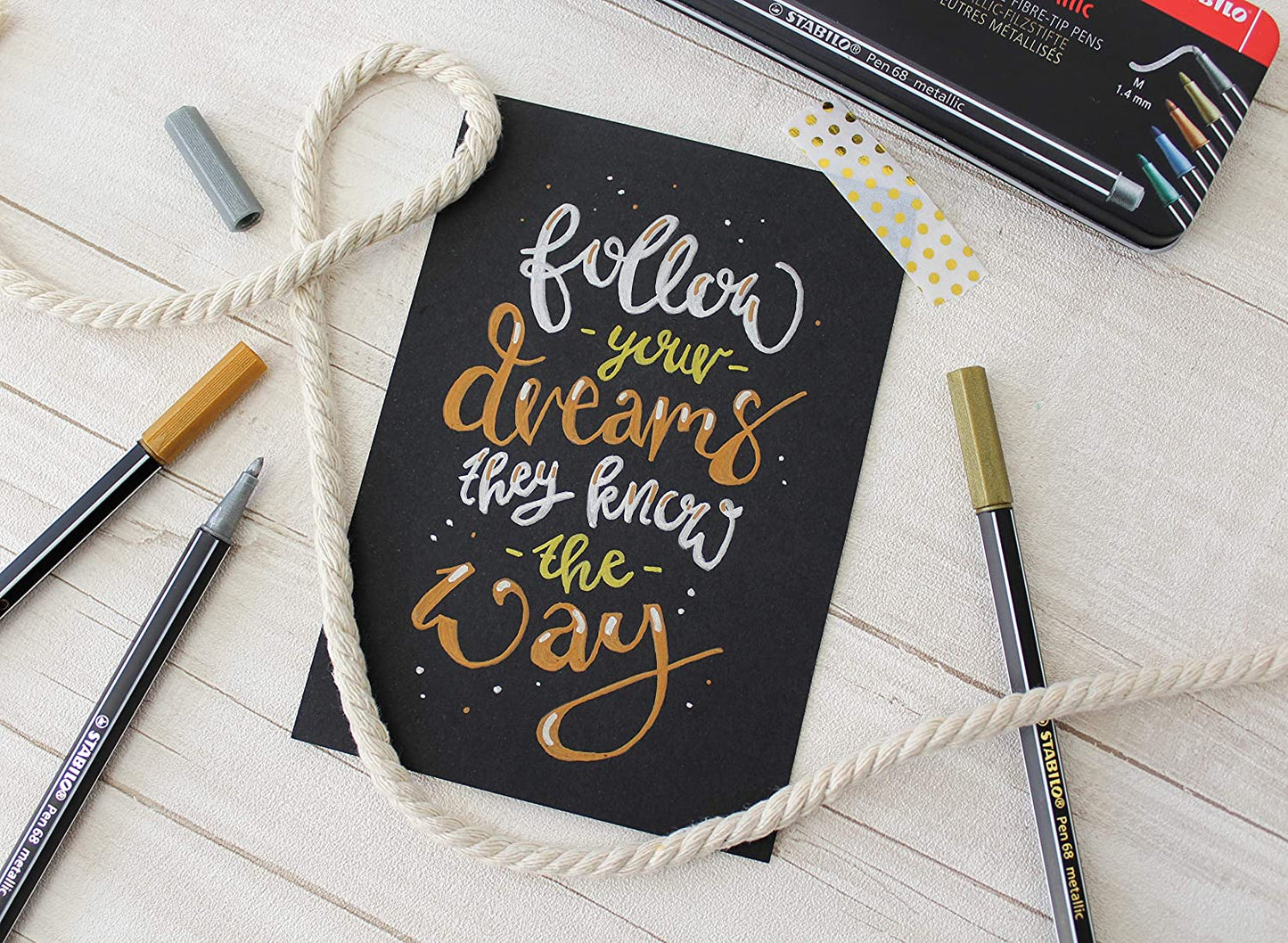 STABILO Pen 68 Multiliner Set, 8-Colors