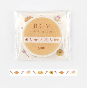 BGM Croissant Slim Washi Tape