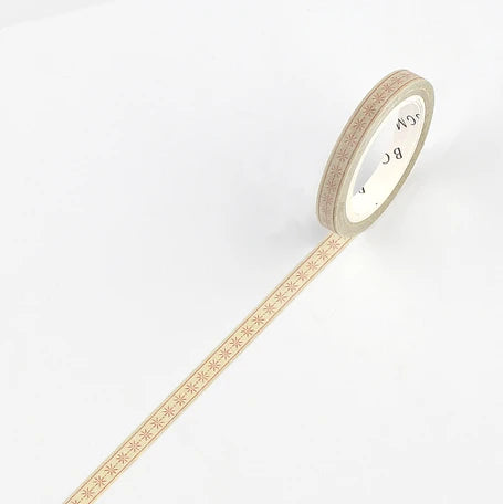 BGM Yellow Ribbon Slim Washi Tape