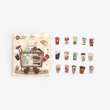 Load image into Gallery viewer, BGM Foil Stamping Stickers- Coffee Vending Machine
