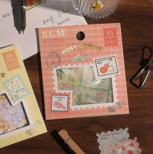 BGM Foil Stamping Stickers- Post Office Miscellaneous Goods
