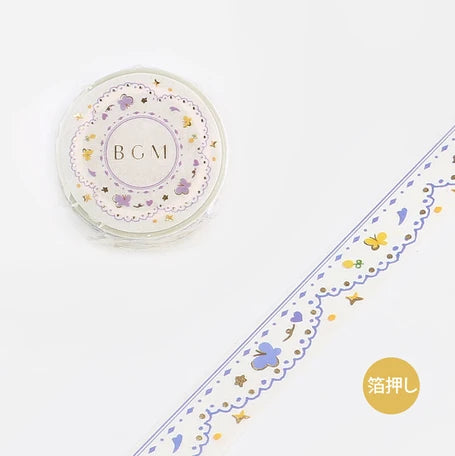 BGM Washi Tape- Embroidery butterfly